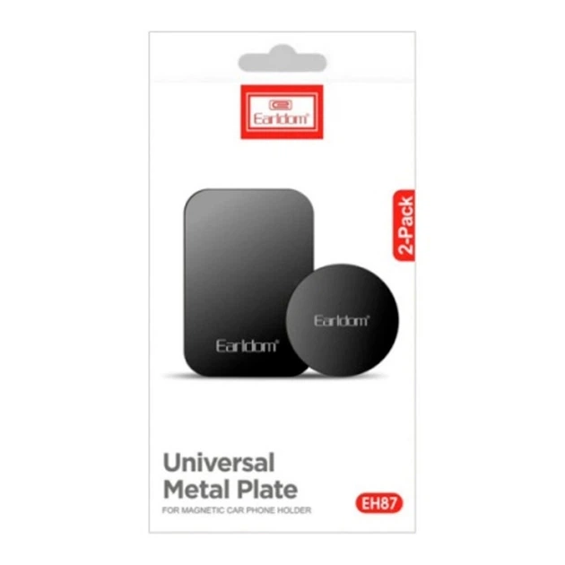 Пластина для холдера Earldom ET-EH87 Metal Plate, Черный - 598914 - Фото 2 Пластина для холдера Earldom ET-EH87 Metal Plate, Черный - 598914 - изображение 2