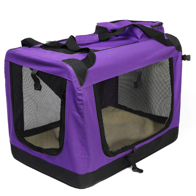 Мягкая клетка для собак Bestopet (Люпосанчик) Portable Soft-Sided Dog Crate BS-SC-006, 70х52х52 см - Фото 3 Мягкая клетка для собак Bestopet (Люпосанчик) Portable Soft-Sided Dog Crate BS-SC-006, 70х52х52 см - изображение 3