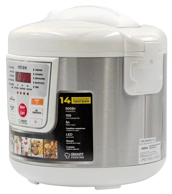 Мультиварка Rotex RMC508-W - зображення 6