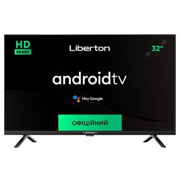 Телевізор Liberton діагональ 32" HD LTV-32H02AT - Фото 1 Телевізор Liberton діагональ 32" HD LTV-32H02AT - зображення 1