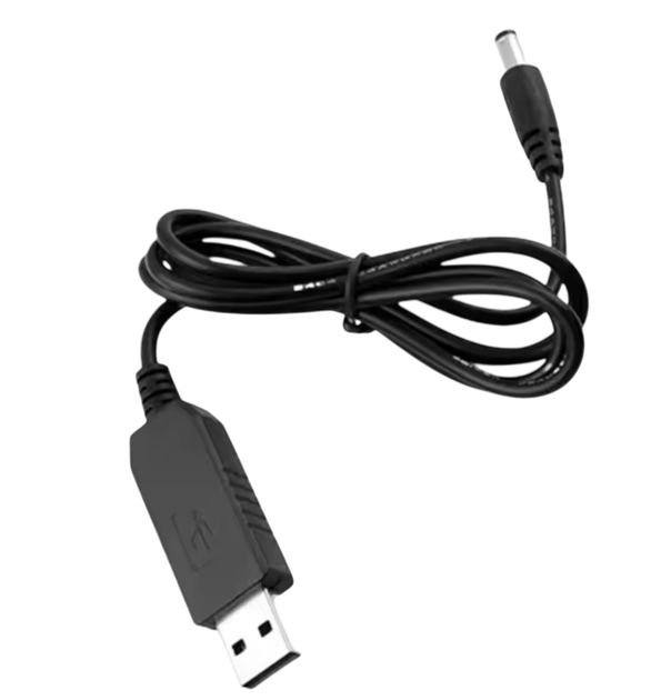 Кабель для роутера USB DC 5V to 12V, підвищуючий перехідник для живлення від Powerbank - Фото 4 Кабель для роутера USB DC 5V to 12V, підвищуючий перехідник для живлення від Powerbank - зображення 4