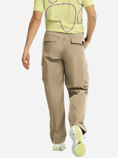 Брюки женские Jack Wolfskin Mahani Cargo Pants W A65759-A0083 38 Бежевые (4064886644112) - изображение 2