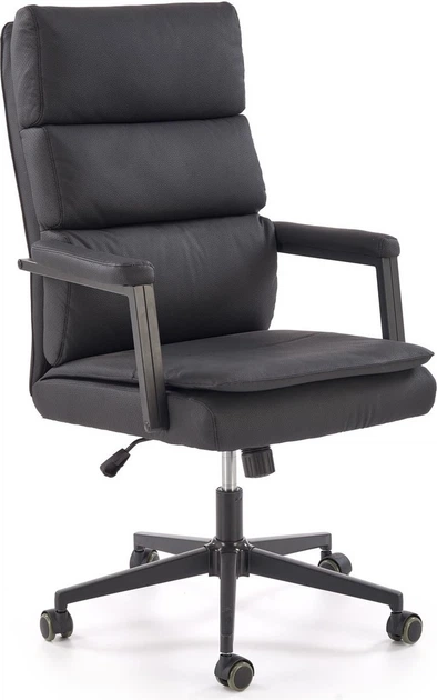 Fotel biurowy Halmar ADRIANO 2 Czarny (5905248134867) - obraz 2