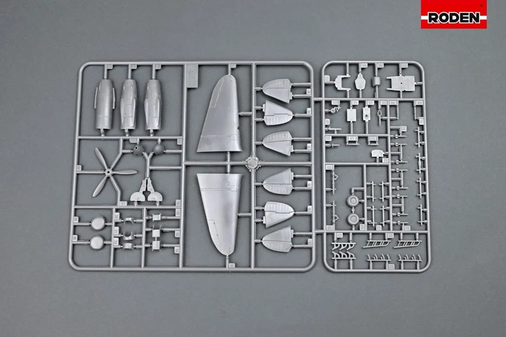 Советский истребитель LaGG-3 (1,5,11series) Зборная пластикова модель в маштабе 1:72 Roden - Фото 3 Советский истребитель LaGG-3 (1,5,11series) Зборная пластикова модель в маштабе 1:72 Roden - изображение 3