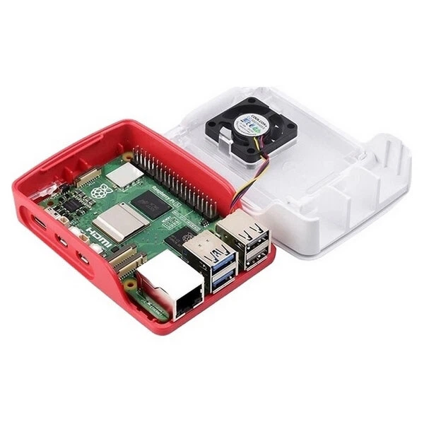 Корпус красно-белый для Raspberry Pi 5 официальный (SC1159) - 456290 - Фото 3 Корпус красно-белый для Raspberry Pi 5 официальный (SC1159) - 456290 - изображение 3