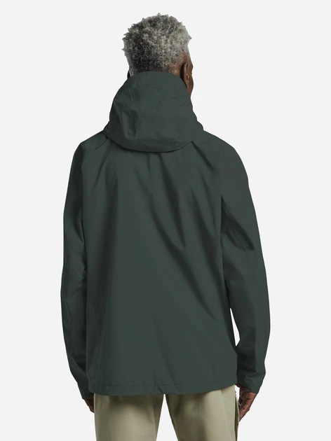 Спортивная ветровка мужская Jack Wolfskin Tempest 2L A63900-E0271 2XL Зеленая (4064886698214) - изображение 2
