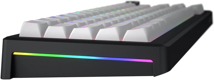 Клавиатура проводная Hator Skyfall 65 MAG ULTRA 8K Aurum Ice RGB USB Black/White (HTK1860UA) - изображение 5