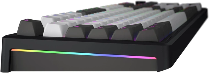 Клавиатура беспроводная Hator Skyfall 100 Pro Aurum Vanila Silent RGB Wireless/Bluetooth/USB US Grey/Black (HTK4100) - изображение 5