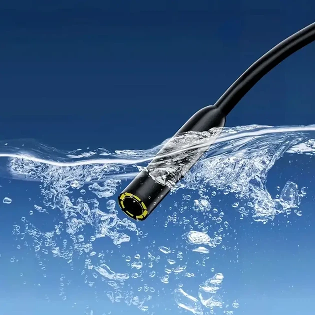 USB ендоскоп з дисплеєм 4.3 дюйма та кабелем 5 метрів для діагностики автомобілів та інспекції важкодоступних місць - зображення 4
