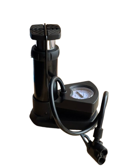 Насос портативный ножной с манометром до 160 PSI - изображение 3