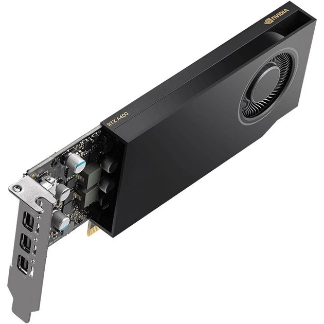 Відеокарта PNY Nvidia RTX A400 4GB GDDR6 (VCNRTXA400-SB) - зображення 3