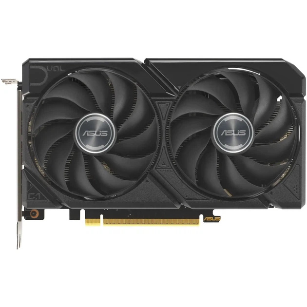 Відеокарта ASUS AMD Radeon RX 9060XT DUAL 16GB GDDR6 (DUAL-RX9060XT-16G) - Фото 1 Відеокарта ASUS AMD Radeon RX 9060XT DUAL 16GB GDDR6 (DUAL-RX9060XT-16G) - зображення 1