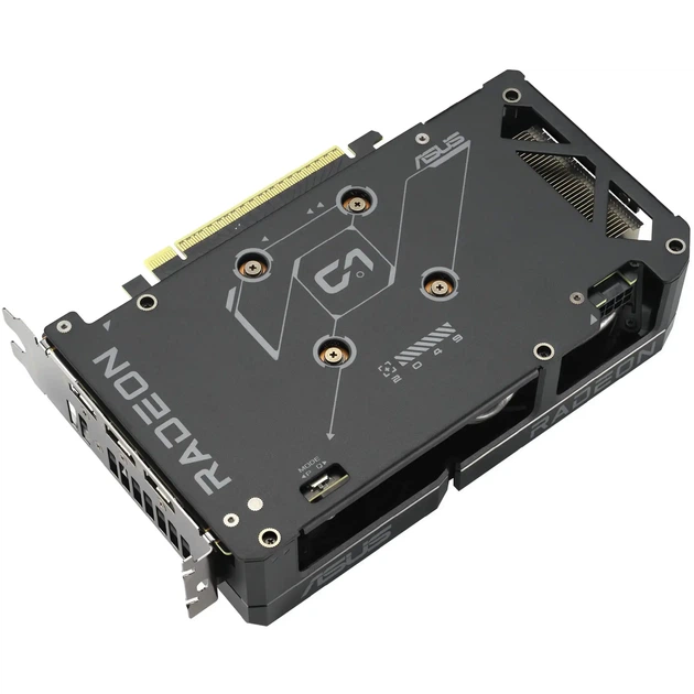 Відеокарта ASUS AMD Radeon RX 9060XT DUAL 16GB GDDR6 (DUAL-RX9060XT-16G) - Фото 6 Відеокарта ASUS AMD Radeon RX 9060XT DUAL 16GB GDDR6 (DUAL-RX9060XT-16G) - зображення 6