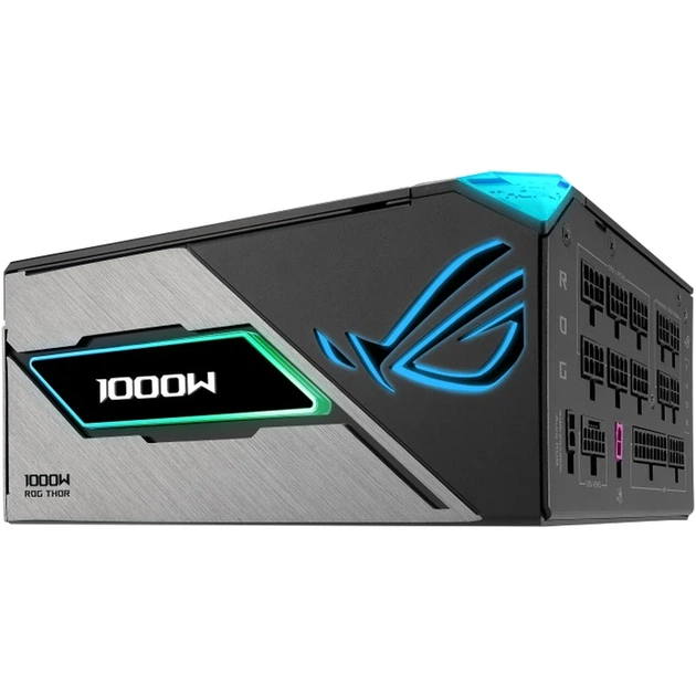 Блок питания ASUS ROG Thor 1000W Platinum III ROG Equalizer (90YE00V8-B0NA00) - изображение 2