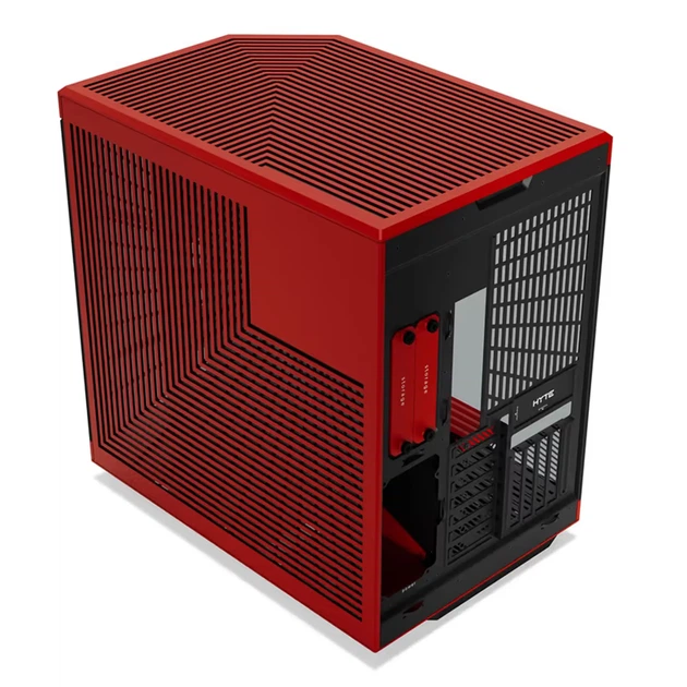 Корпус Hyte Y70 Black-Red Mid-Tower E-ATX with PCIE 4.0 cable (CS-HYTE-Y70-BR) - Фото 4 Корпус Hyte Y70 Black-Red Mid-Tower E-ATX with PCIE 4.0 cable (CS-HYTE-Y70-BR) - изображение 4