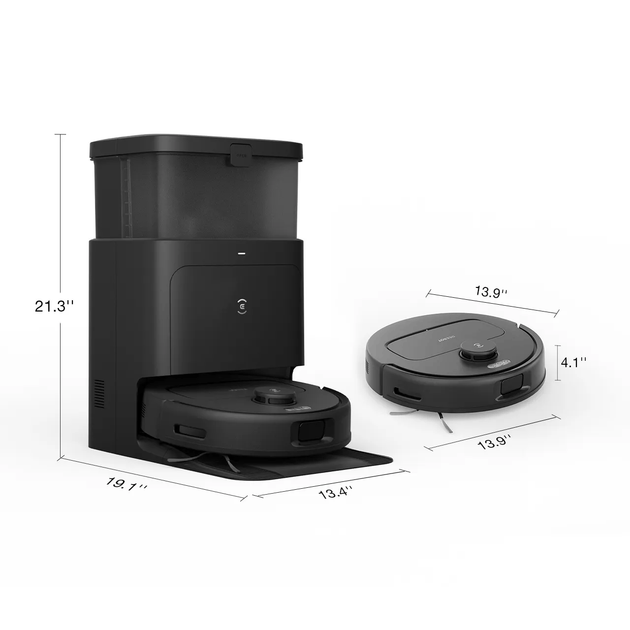 Робот-пылесос ECOVACS DEEBOT N30 PRO OMNI / Мощность 10000 Па / ZeroTangle 2.0 / TruEdge / 5200 мАч / 320 мин работы - Фото 8 Робот-пылесос ECOVACS DEEBOT N30 PRO OMNI / Мощность 10000 Па / ZeroTangle 2.0 / TruEdge / 5200 мАч / 320 мин работы - изображение 8