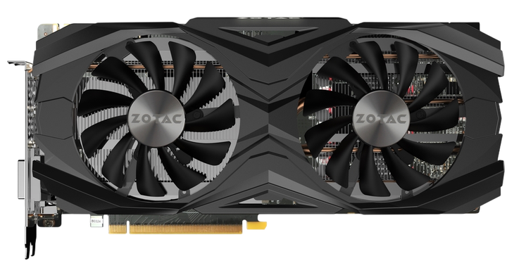 Видеокарта GeForce GTX 1080 Ti 11GB ZOTAC AMP Edition (ZT-P10810D-10P) Б/У - Фото 2 Видеокарта GeForce GTX 1080 Ti 11GB ZOTAC AMP Edition (ZT-P10810D-10P) Б/У - изображение 2