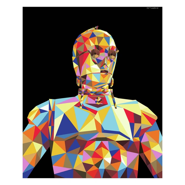 Картина за номерами Ravensburger CreArt Зоряні війни - C-3Po 23894 (4005556238941) - зображення 2