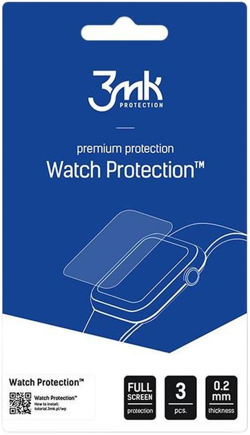 Szkło hybrydowe 3MK FlexibleGlass do Samsung Galaxy Watch 7 40mm (725882055220) - obraz 2