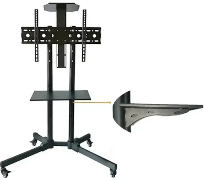 Передвижной кронштейн для ТВ TV CART 1500 32''-70'' до 40 кг 00800588 - Фото 4 Передвижной кронштейн для ТВ TV CART 1500 32''-70'' до 40 кг 00800588 - изображение 4