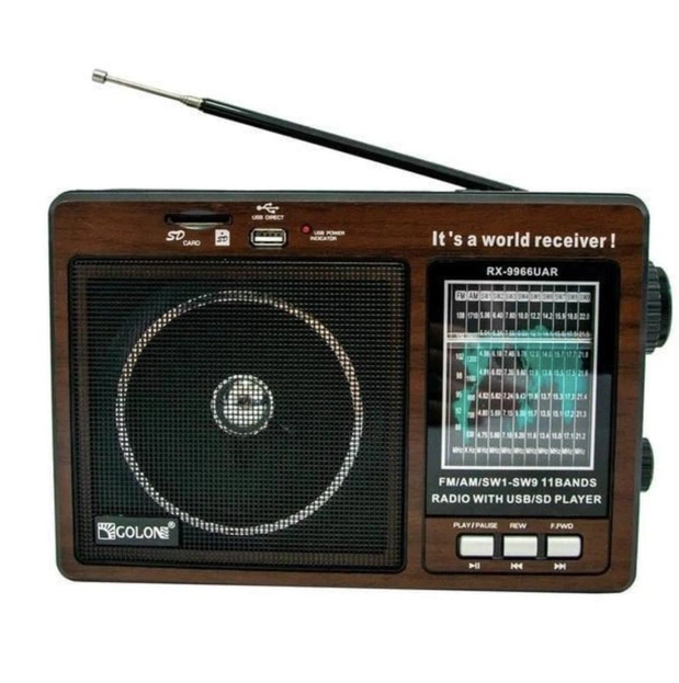 Радіоприймач Golon FM USB+SD у форматі MP3, WMA RX00996688 - зображення 2