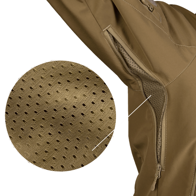 Куртка Stalker SoftShell Койот (7346), XXXXL - изображение 13