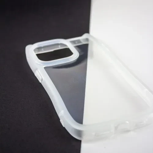 Чохол TPU прозорий протиударний для iPhone 16E захист камери - Фото 2 Чохол TPU прозорий протиударний для iPhone 16E захист камери - зображення 2