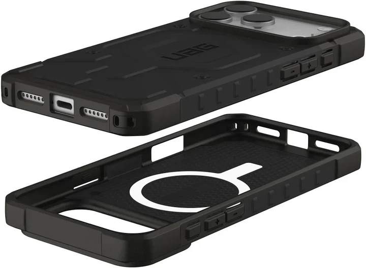Чохол UAG New Pathfinder MagSafe протиударний для iPhone 17 Pro чорний - зображення 7