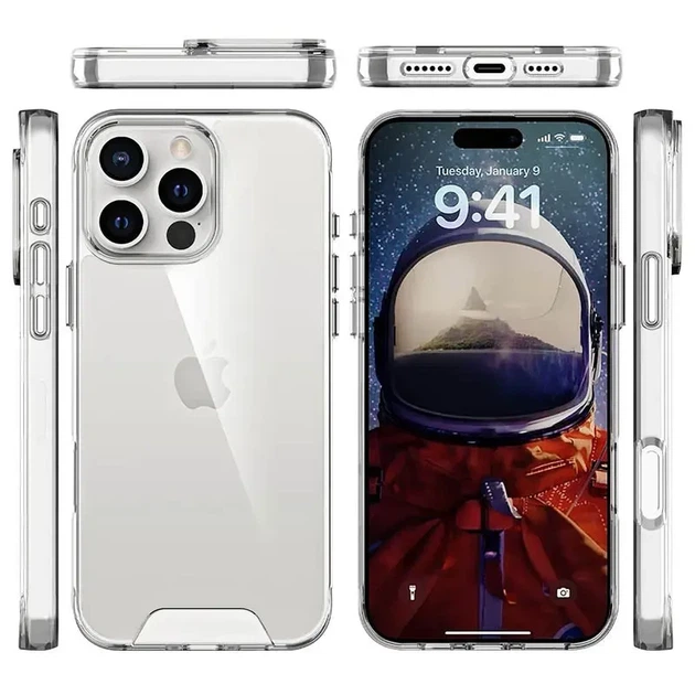 Чохол TPU протиударний MagSafe для iPhone XR прозорий - зображення 6
