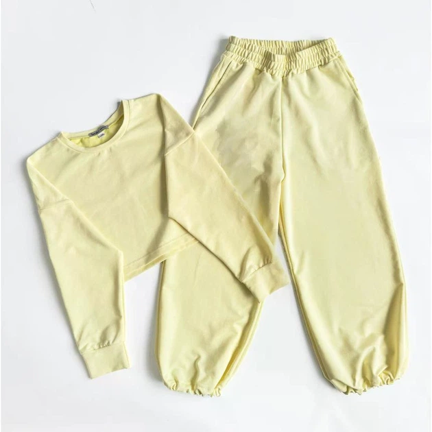 Костюм для девочки Short Hot SmileTime, лимонный, рост 128 (SX3-55-5) - Фото 4 Костюм для девочки Short Hot SmileTime, лимонный, рост 128 (SX3-55-5) - изображение 4