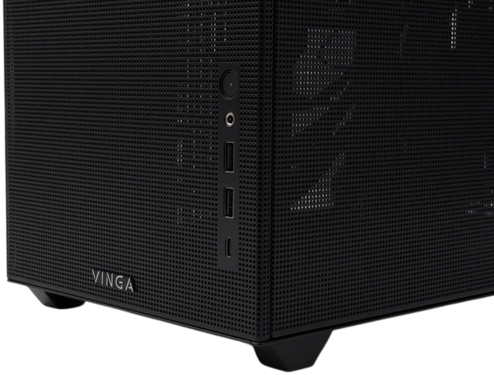 Корпус Vinga Glacier Black - изображение 3