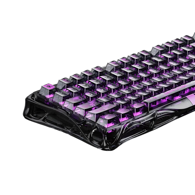 Клавіатура GravaStar Mercury V75 lite HE Transparent Black (GS-M-V75LITE-TB) - Фото 2 Клавіатура GravaStar Mercury V75 lite HE Transparent Black (GS-M-V75LITE-TB) - зображення 2