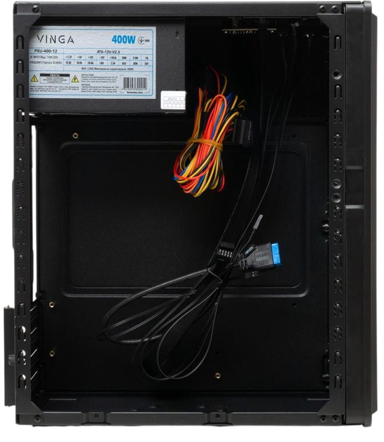 Корпус Vinga CS117 400W Black - изображение 4