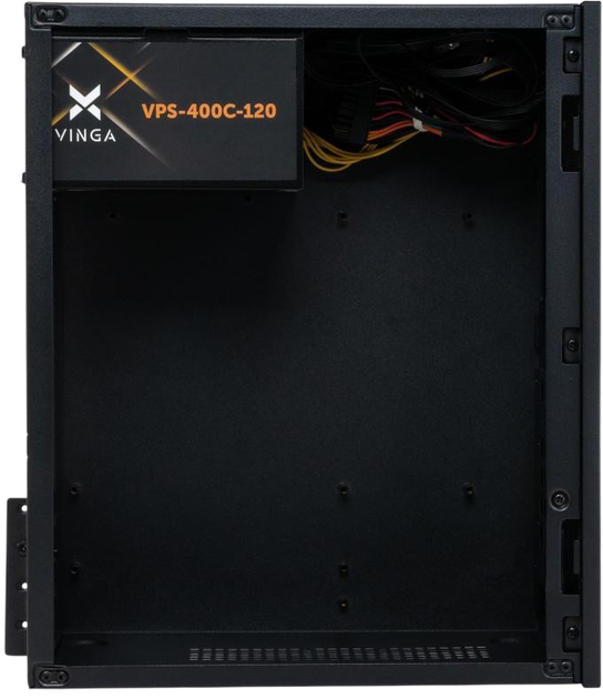 Корпус Vinga CS320B 400W Black - изображение 3