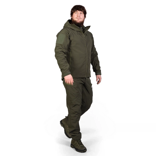 Куртка Stalker 2.0 SoftShell Олива (9421), 3XL - изображение 2