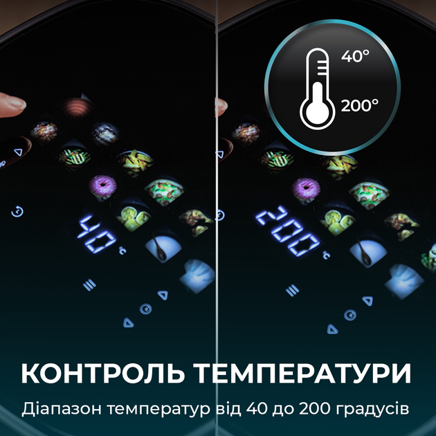 Мультипечь (аэрогриль-фритюрница) CECOTEC Cecofry&Grill Duoheat 6500 - изображение 2