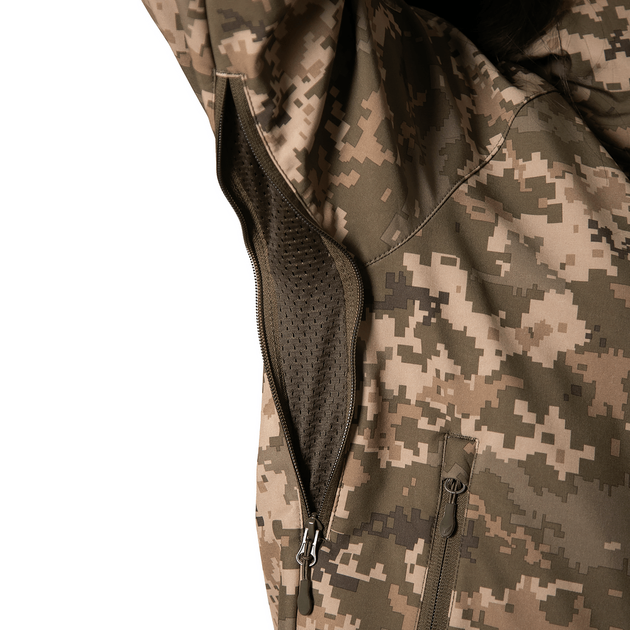 Жіноча куртка Pani SoftShell Піксель (9140), L - изображение 5