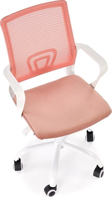 Fotel dziecięcy do biurka Halmar FRODO Jasny różowy (5905248134829) - obraz 2