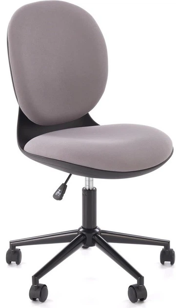 Fotel dziecięcy do biurka Halmar ORION Czarno-popielaty (5905248135796) - obraz 3