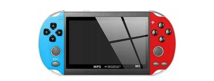 Игровая портативная консоль M7 (монитор 4,3"IPS) (10000 игр) - Фото 1 Игровая портативная консоль M7 (монитор 4,3"IPS) (10000 игр) - изображение 1