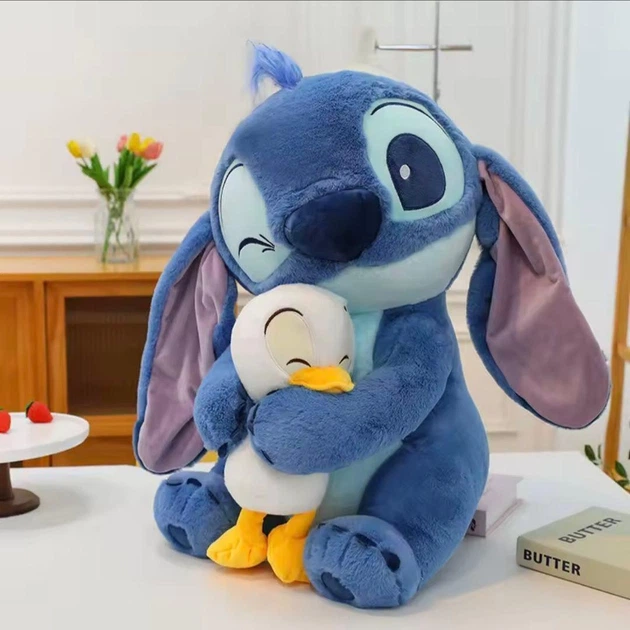 М'яка іграшка "Стіч" (Stitch) та каченя 30 см. - Фото 7 М'яка іграшка "Стіч" (Stitch) та каченя 30 см. - изображение 7