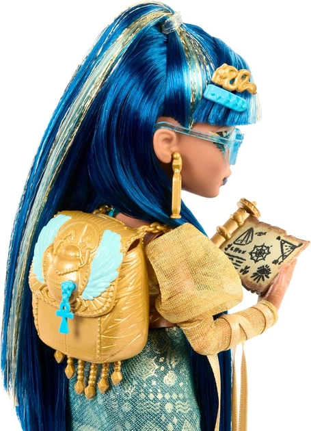 Кукла Монстер Хай Клео Де Нил Monster High Cleo De Nile Doll in Golden Blouse MH06038 - Фото 5 Кукла Монстер Хай Клео Де Нил Monster High Cleo De Nile Doll in Golden Blouse MH06038 - изображение 5