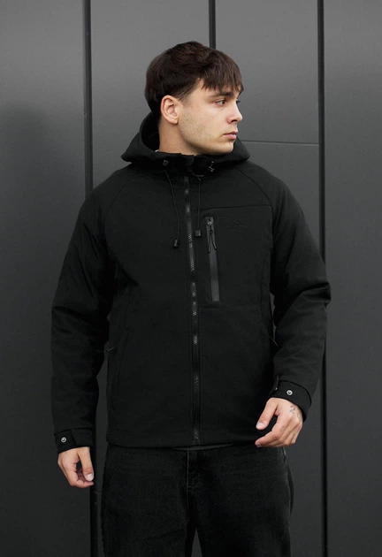 Куртка Чоловіча Стаф Некса Демісезонна Чорна Soft Shell Staff Nexa Black L (380339) - Фото 1 Куртка Чоловіча Стаф Некса Демісезонна Чорна Soft Shell Staff Nexa Black L (380339) - зображення 1