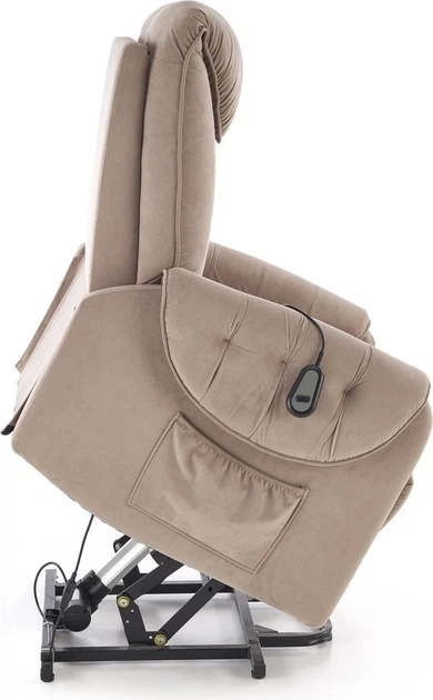 Fotel wypoczynkowy Halmar HORTON Beżowy (5905248135185) - obraz 6