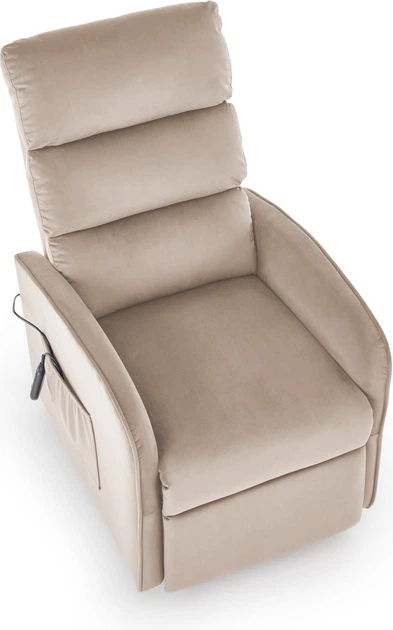 Fotel wypoczynkowy Halmar MARONI Beżowy (5905248135208) - obraz 2
