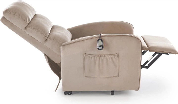 Fotel wypoczynkowy Halmar MARONI Beżowy (5905248135208) - obraz 8