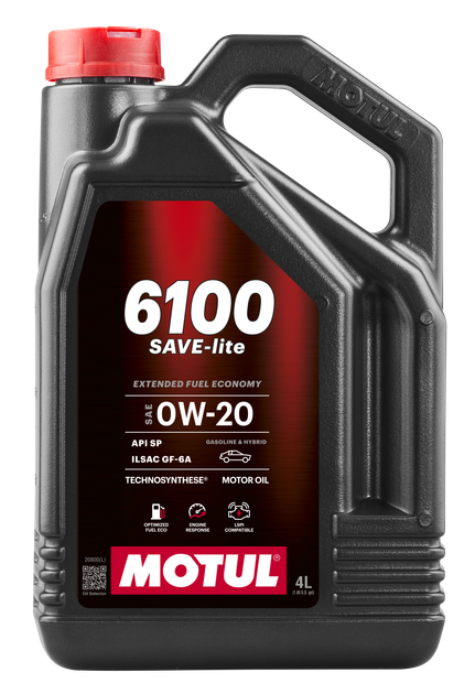Олива Motul 6100 Save-Lite SAE 0W20 4Л - Фото 1 Олива Motul 6100 Save-Lite SAE 0W20 4Л - зображення 1