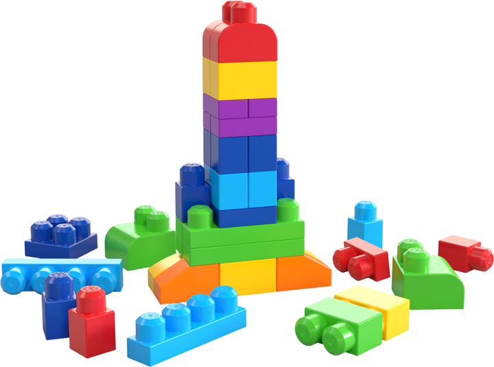 Конструктор Mega Bloks First Builders классический 60 дет (DCH55) - Фото 3 Конструктор Mega Bloks First Builders классический 60 дет (DCH55) - изображение 3