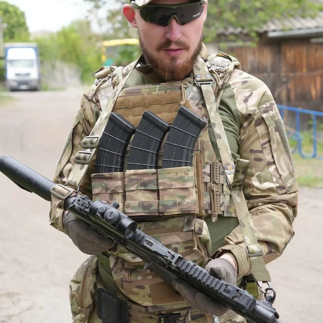 Збройовий ремінь RAGNAROK "TYR" Gen.II (1/2-точковий) з додатковим кріпленням Мультикам(TYR-G2-M) - Фото 7 Збройовий ремінь RAGNAROK "TYR" Gen.II (1/2-точковий) з додатковим кріпленням Мультикам(TYR-G2-M) - зображення 7