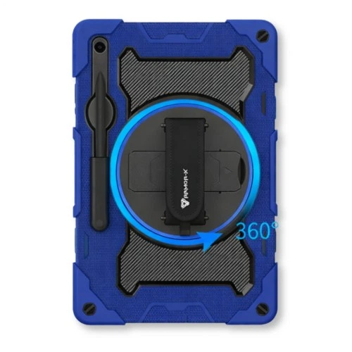 Чехол для планшета BeCover Horizontal handle Samsung Galaxy Tab S10 FE Plus (SM-X620/SM-X626) 13.1" Deep Blue (714569) BeCover 714569 928500 - Фото 3 Чехол для планшета BeCover Horizontal handle Samsung Galaxy Tab S10 FE Plus (SM-X620/SM-X626) 13.1" Deep Blue (714569) BeCover 714569 928500 - изображение 3